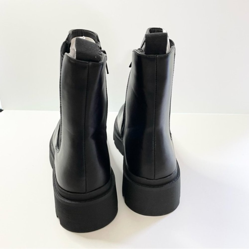 Womens C Paravano Chelsea Combat Boots EU Size 40 Black - Picture 4 of 13